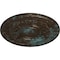 Ekena Millwork Dauphine Ceiling Medallion (Fits Canopies up to 13 1/4"), 33 7/8"OD x 1 3/8"P, Bronze Blue Patina CM33DABBS - alternate 2